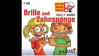 Albert E. erklärt Brille und Zahnspange