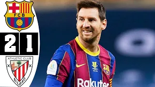 Barcelona vs Athletic Club 2-1 Extended Highlights & All Goals 2021 HD