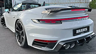 NEW 2023 BRABUS PORSCHE 911 TURBO S +SOUND! 820HP Porsche Interior Exterior Walkaround Review