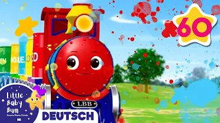 Das Farbenzug Lied | Kinderlieder | Little Baby Bum Deutsch | Cartoons für Kinder