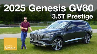 2025 Genesis GV80 3.5T Prestige Driving Impressions | Best Midsize Luxury SUV?!