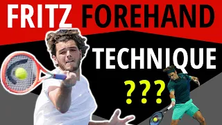 Taylor Fritz Forehand Analysis | Similar to Federer?