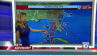 Hurricane Ian: 5 a.m. Monday advisory