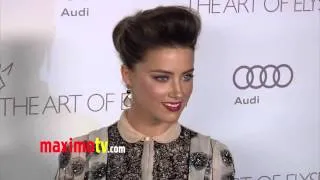 Amber Heard "6th Annual Heaven Gala" Red Carpet