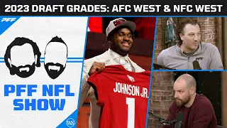 Draft Grades: 2023 NFL Draft - AFC West & NFC West | PFF NFL Show