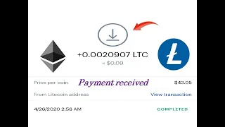 Litecoin withdrawal received 0.00209 Litoshi - Best free Litecoin earning site - Live Payment proof