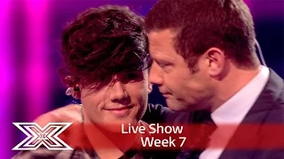 Ryan Lawrie gets sent home! | Results Show | The X Factor UK 2016