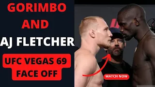 UFC Vegas 69: Themba Gorimbo vs AJ Fletcher Face Off