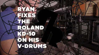 Ryan Fixes the KD-10 Unit on His Roland V-Drums