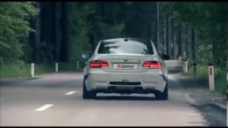 BMW M3 with Akrapovič Evolution Titanium Exhaust System