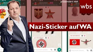 Nazi-Sticker bei WhatsApp – Das droht euch | Nutzerfragen RA Christian Solmecke