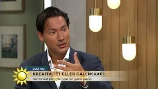 Sambandet mellan kreativitet och psykisk ohälsa - Nyhetsmorgon (TV4)