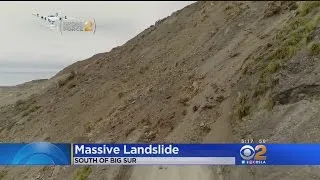 Newest Big Sur Landslide Estimated To Be 5 Football Fields Wide