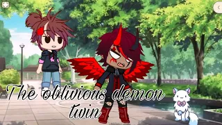 The oblivious demon twin || Gcmm/Glmm || Bl/gay || Human x Demon ship