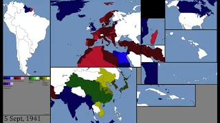 World war 2, Alternate History, Every day (1939-1943) (100 Sub special)