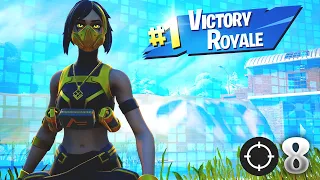 8 Kill Trio Win With Double Agent Hush Gameplay In Fortnite Battle Royale (Season 6)