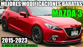 7 MODIFICACIONES QUE TRANSFORMAN EL MAZDA 3