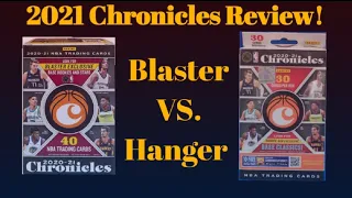 Sports Card Hunting! 2021Chronicles retail blaster & hanger review! Huge Wal-Mart restock 🔥