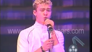 N Sync (Justin Timberlake) "I Thought She Knew" Live A Cappella 1998 (Reelin' In The Years Archives)