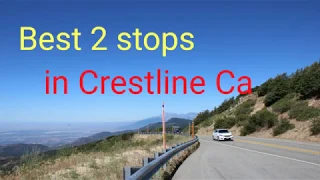 Driving to Crestline California