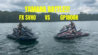 YAMAHA FX SVHO VS YAMAHA GP1800r SVHO (YAMAHA SHOOTOUT)