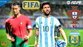 Portugal Vs Argentina | Men's International Friendlies | FC24 Gameplay
