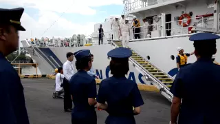 LIVE: JAPAN COAST GUARD SHIP TSUGARU ARRIVES IN MANILA