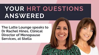HRT Q&A with Dr Rachel Hines | Your Hormone Replacement Therapy Questions Answered