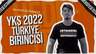 YKS 2022 Türkiye 1.'si Bahadır Selim Bakla | İTÜ Bilgisayar Mühendisliği