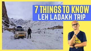 7 MUST-KNOW things before you plan Leh Ladakh Trip in 2024 | Tips for Ladakh Road Trip by Car-Bike