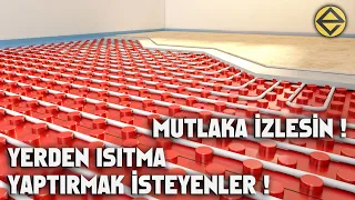 YERDEN ISITMA SİSTEMİ İLE İLGİLİ HAP BİLGİLER!!!(ÇELİK-BETONARME)