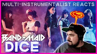 BAND-MAID | Professional MIND BLOWERS! 'DICE' | Musician Reaction + Analysis