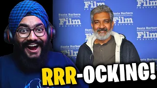 RRR Q&A with S.S. Rajamouli Interview REACTION