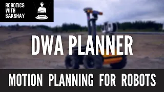 DWA Planner | Husky Robot | Motion Planning for Robots