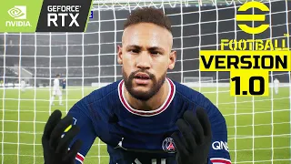 eFootball 2022 Version 1.0: PSG Vs Real Madrid Nvidia RTX 3060 Ti