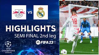 FIFA 23 🔥Real Madrid 🆚 RB Leipzig🔥 UEFA Champions League Semi Final 2nd leg 2022/23