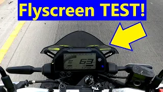 Does it Work? Windscreen Test on the MT-03 ~~~