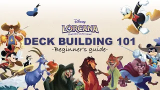 How To Build a Disney Lorcana Deck (Beginner's guide)