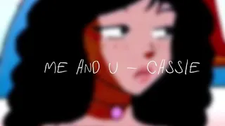 me & u - cassie (slowed + reverb + pitch lowered)