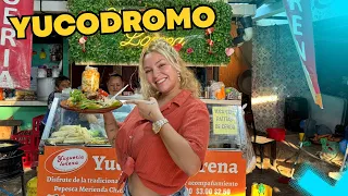 🇸🇻LA MEJOR YUCA CON CHICHARRÓN DE EL SALVADOR / el famoso yucodromo y su festival