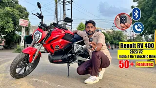 Revolt RV400 Bluetooth voice assists 2023 detail Review India's No. 1 Electric Bike, RV400