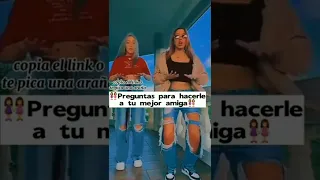 👭•Preguntas para hacerle a tu mejor amiga •👭