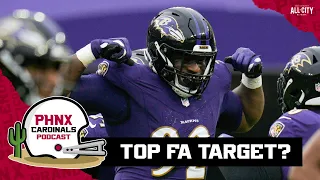 Is Ravens DL Justin Madubuike the NUMBER ONE free agent target for Arizona Cardinals?