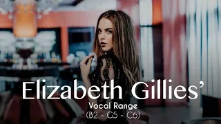 Liz Gillies' Complete Vocal Range | B2 - G5 - C6