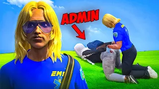 TROLLING ADMINS WITH FORCED EMOTES AS EMS...GTA RP