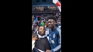 Alphonso Davies' promise to his mom ❤️