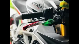 ITALIA LEVERS ARE HERE! How to install RSV4 levers