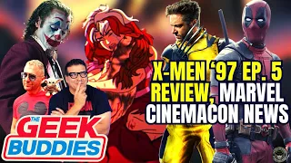 X-MEN '97 EPISODE 5 Spoiler Review, Marvel CinemaCon News, Joker 2 Trailer - THE HOT MIC