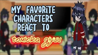 my favorite characters react to them| giyuu 4/10|moon.alqxw|🇺🇲🇪🇸|