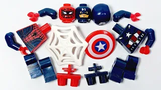 LEGO CAPTAIN AMERICA AND SPIDERMAN CLASSIC | BUILD LEGO